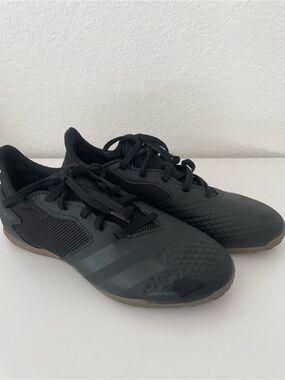 ADIDAS Predator 20.4 Indoor Soccer Shoes Mens 7 Black Boots Cleats EF1663